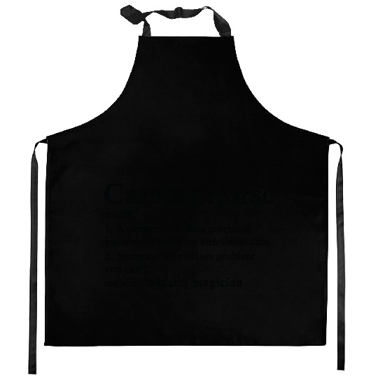 Cardiac Nurse Definition Funny Cardiovascular Kitchen Aprons