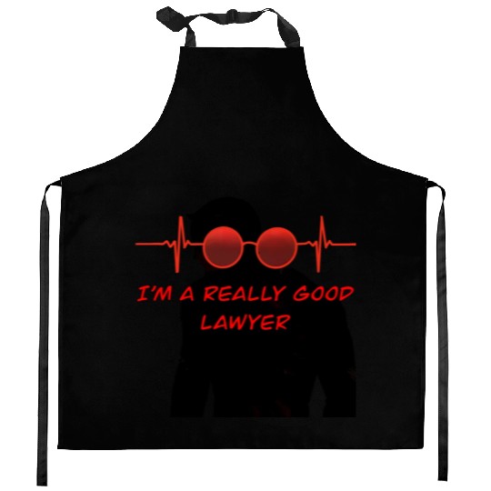 Daredevil heart beat no way home body shadow Kitchen Aprons