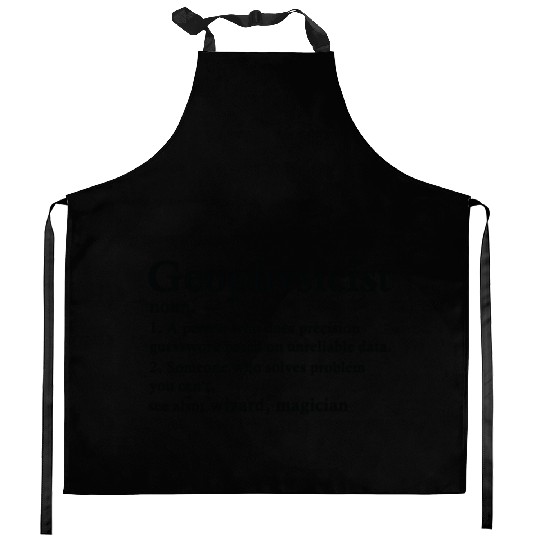 Geophysicist Definition Funny Geophysical Science Kitchen Aprons