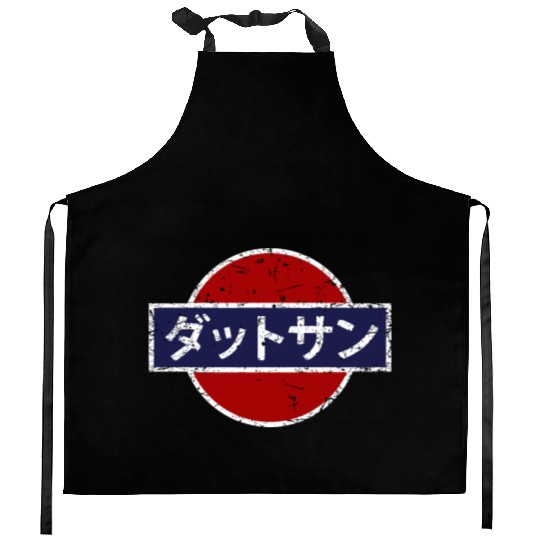 Datsun Vintage Japanese Car Kitchen Aprons