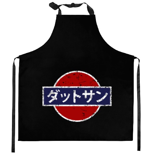 Datsun Vintage Japanese Car Kitchen Aprons