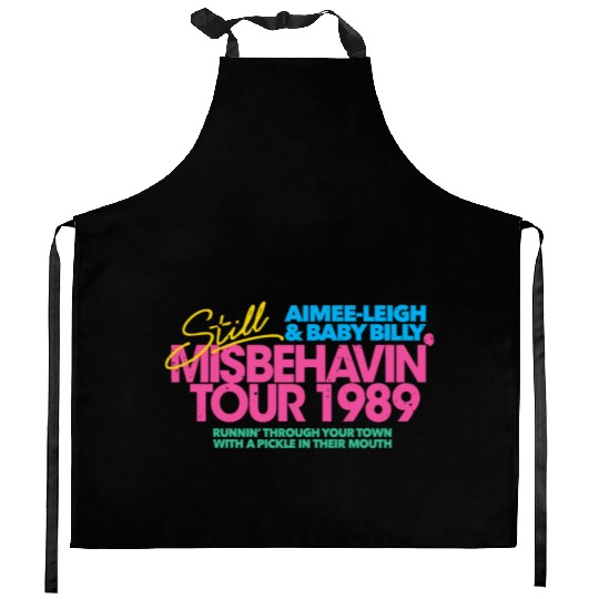 Righteous Gemstones Misbehavin Kitchen Aprons