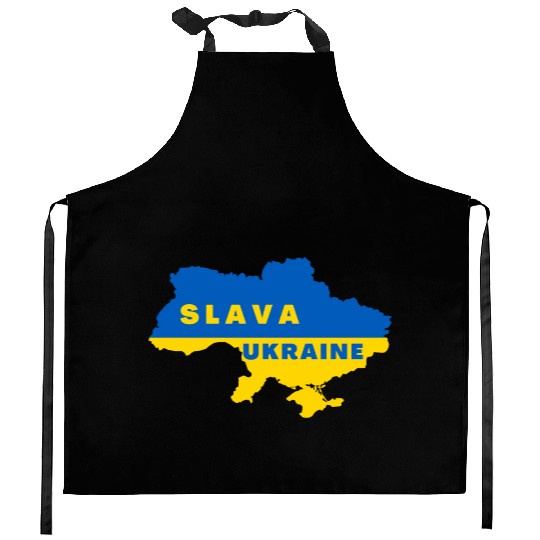 EU Ukraine Europe Friends Union Freedom Peace Kitchen Aprons