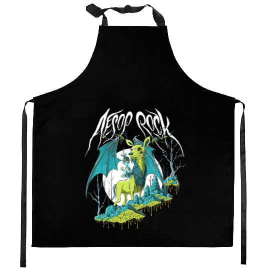 Aesop Rock Merch Deer Men Women Kid Youth Kitchen Aprons