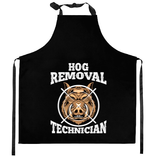 Boar wild boar hunting Wild boar hunter Kitchen Aprons
