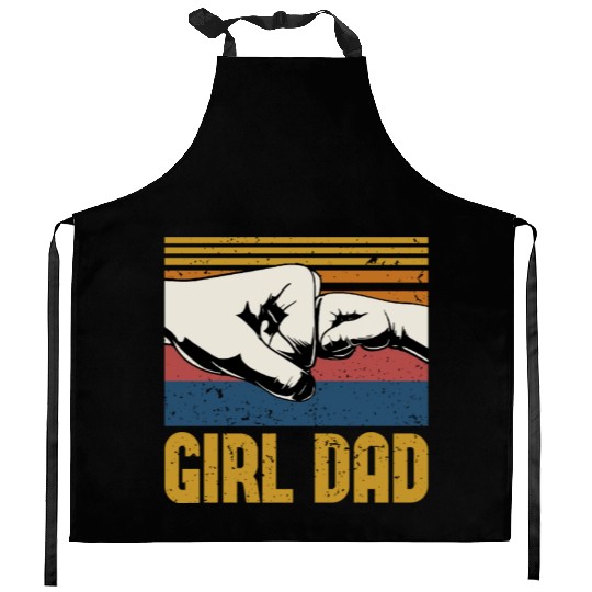Girl Dad | Father's Day Gift | Dad Gift Kitchen Aprons