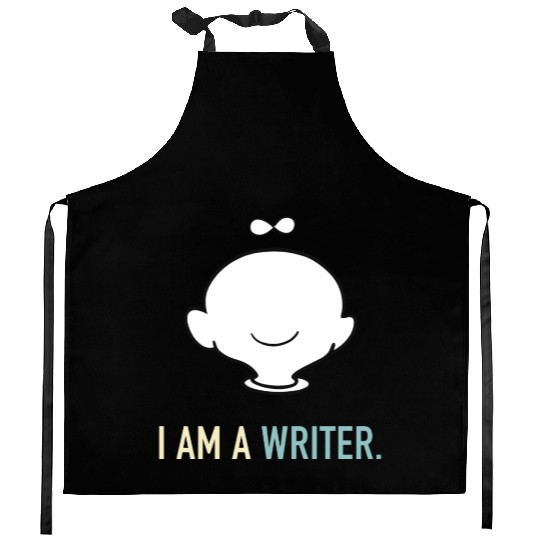 I am a writer Kitchen Aprons