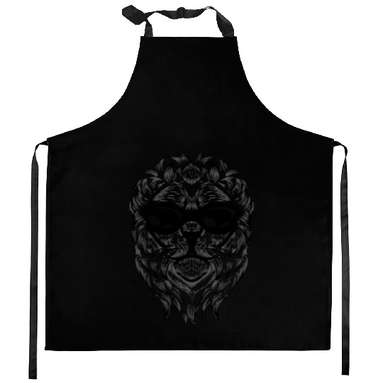 Cool Lion Kitchen Aprons