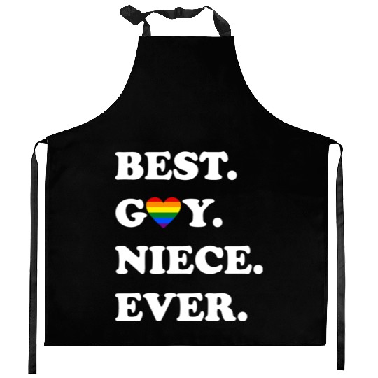 Best Gay Niece Ever Kitchen Aprons LGBTQ Gay Pride