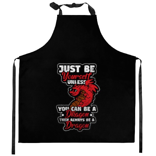 Dragon Imagination Fire Dragon Chinese Dragon Kitchen Aprons