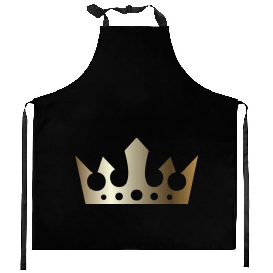 VIP golden crown king gold vector image monarch Kitchen Aprons