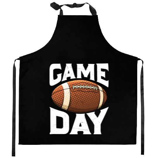 American Football Sunday Game Day Kitchen Aprons