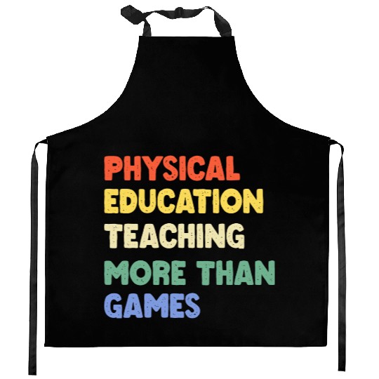 Physical Education Phys Ed Teacher Kitchen Aprons