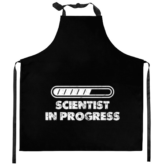 Scientist In Progress Chemistry Science Lovers Kitchen Aprons