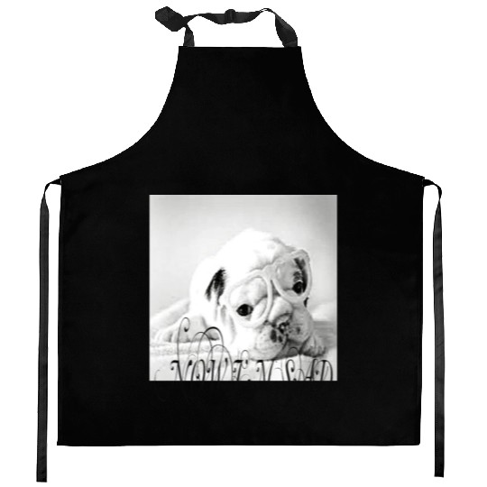 now i am sad Kitchen Aprons