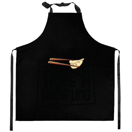 Dumpling Asian Food Chinese Food Fan Kitchen Aprons