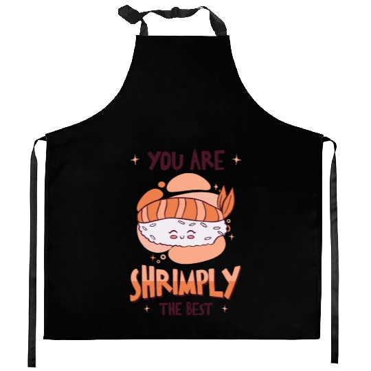 Asian Food Sushi Shrimp Food Sushi Lover Kitchen Aprons