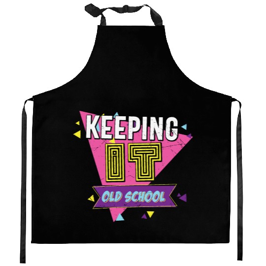 Keeping It Old School Retro Kitchen Aprons
