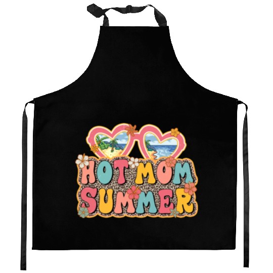 Hot Mom Summer sublimation Kitchen Aprons