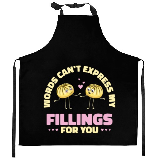 Dim Sums Filling Asian Food Chinese Food Fan Kitchen Aprons