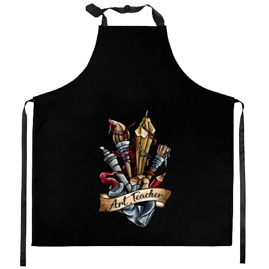 Art Teacher Kitchen Aprons