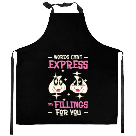 Dim Sums Filling Asian Food Chinese Food Fan Kitchen Aprons