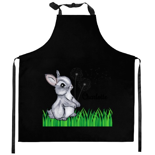 Bunny Name Gift Charlotte Kitchen Aprons