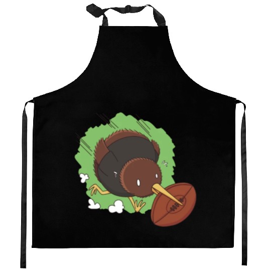 Funny Kiwi Animal Kitchen Aprons