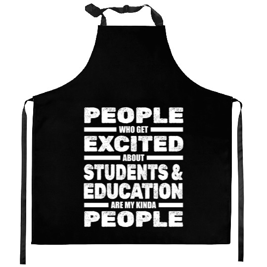 High School Teacher Professor Kitchen Aprons