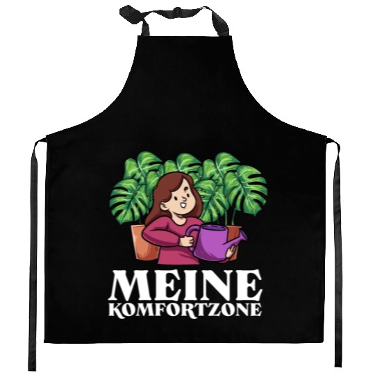 My Comfort Zone Garden Gardening German Kitchen Aprons