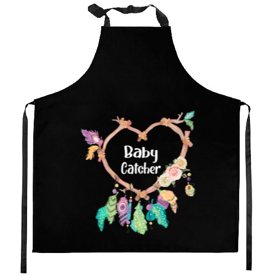 Baby Catcher Midwife Dreamcatcher Doula Kitchen Aprons