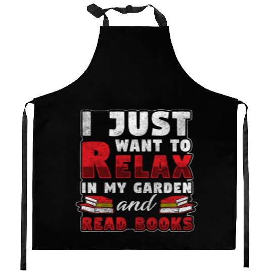 Books Book Lover Literature Back To School Kitchen Aprons