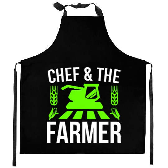 Farmer Kitchen Aprons Chef & the Farmer Farm Life Gift Kitchen Aprons