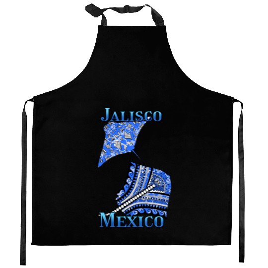 Jalisco Vacation Tribal Stingrays Kitchen Aprons