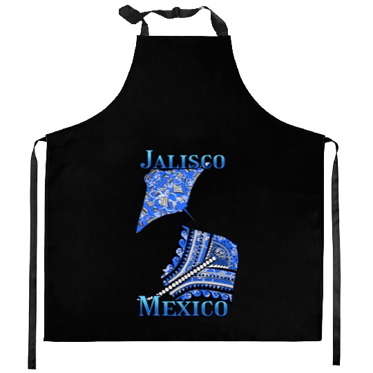 Jalisco Vacation Tribal Stingrays Kitchen Aprons