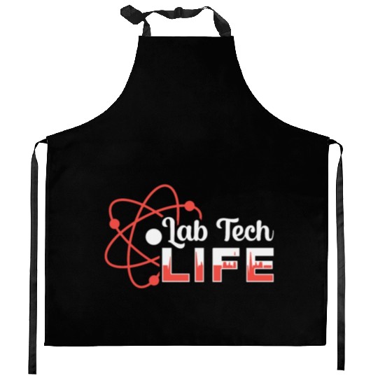 Lab Tech Life Laboratory Science Technician Gift Kitchen Aprons