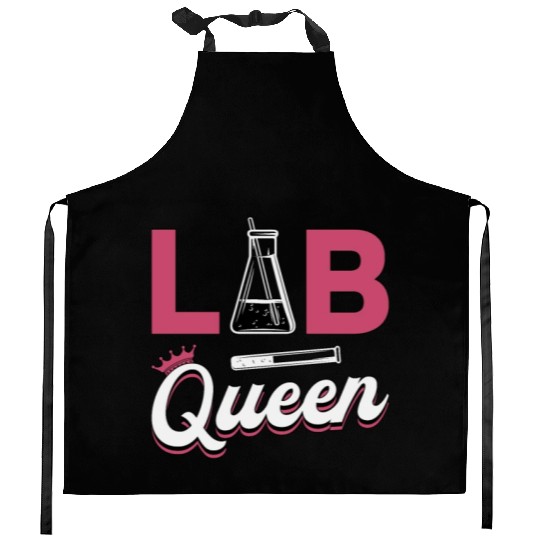 Lab Tech Lab Queen Laboratory Science Technician Kitchen Aprons