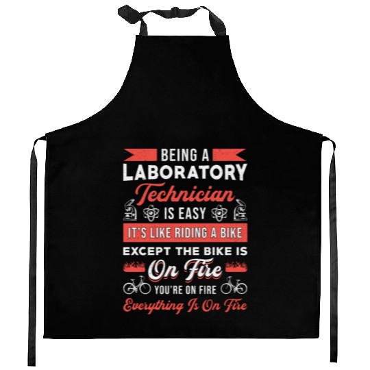 Being A Laboratory Technician Science Lab Tech Kitchen Aprons