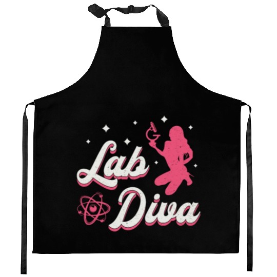 Lab Diva Laboratory Technician Science Lab Tech Kitchen Aprons