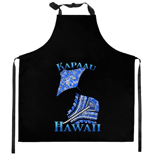 Kapaau Vacation Tribal Stingrays Kitchen Aprons