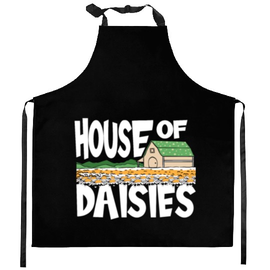 Daisy Garden Gardening Gardener Kitchen Aprons