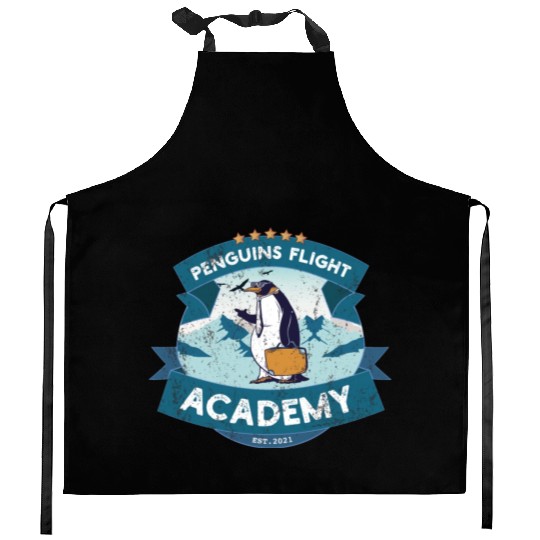 Penguin Academy Kitchen Aprons