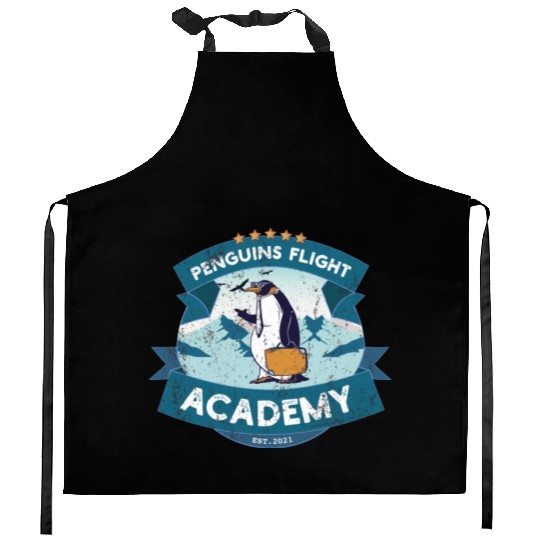 Penguin Academy Kitchen Aprons