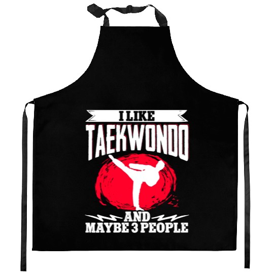 TKD Korean Martial Arts Tae Kwon Kitchen Aprons
