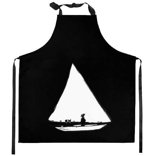 Sailing boat Kitchen Aprons