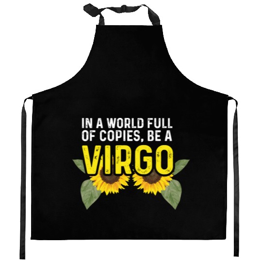 Be a Virgo Hard-Working Person Gift Kitchen Aprons