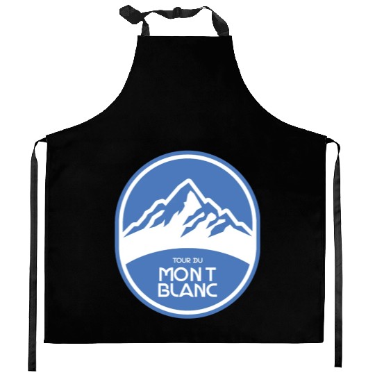Tour du Mont Blanc Kitchen Aprons