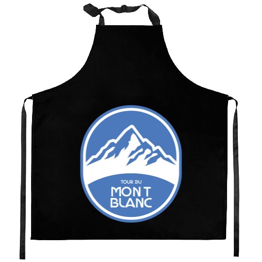 Tour du Mont Blanc Kitchen Aprons