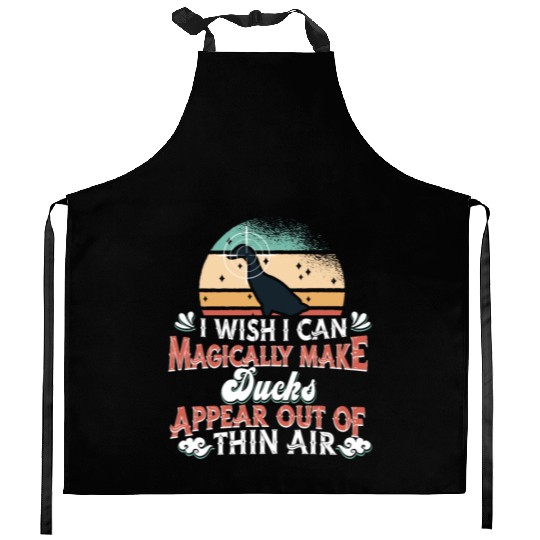 Duck Hunting Kitchen Aprons