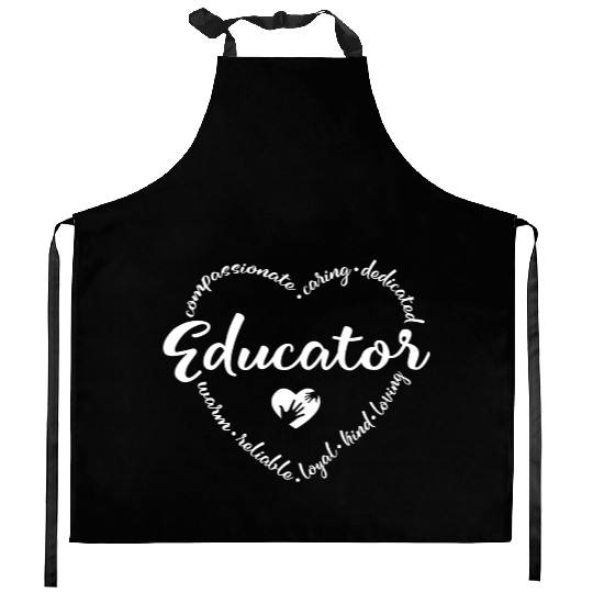 Educator, Teacher appreciation Kitchen Aprons